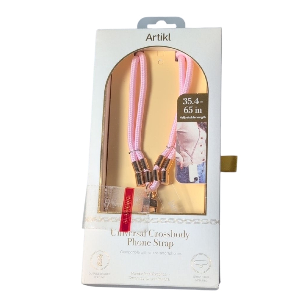 Artikl Universal Crossbody Phone Strap Pink